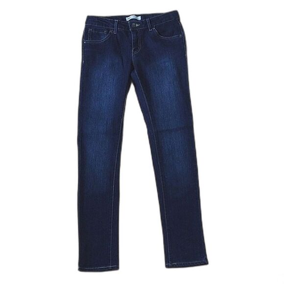 Levi's 711 Skinny Dark Denim 5 Pocket Jeans Size 14 Regular - Picture 2 of 12